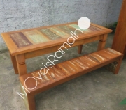 Mesa com Banco 